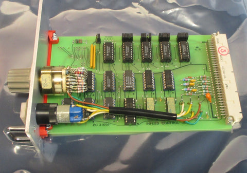 IGAV PC 3165d Dial 0,100 8,00 Infeed Control Unit W/ Wave 1/nx Button