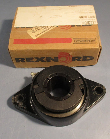 Rexnord Link Belt FX3CL222N 2-Bolt Flange Block Ball Bearing Unit 1-3/8" Bore
