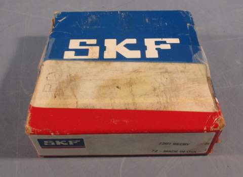 SKF Explorer 7207 BECBY Angular Contact Ball Bearing 35mm Bore, 72mm OD, 17mm WD