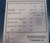 Indramat Trans 01 Keypad for Servo System Controller No Keys