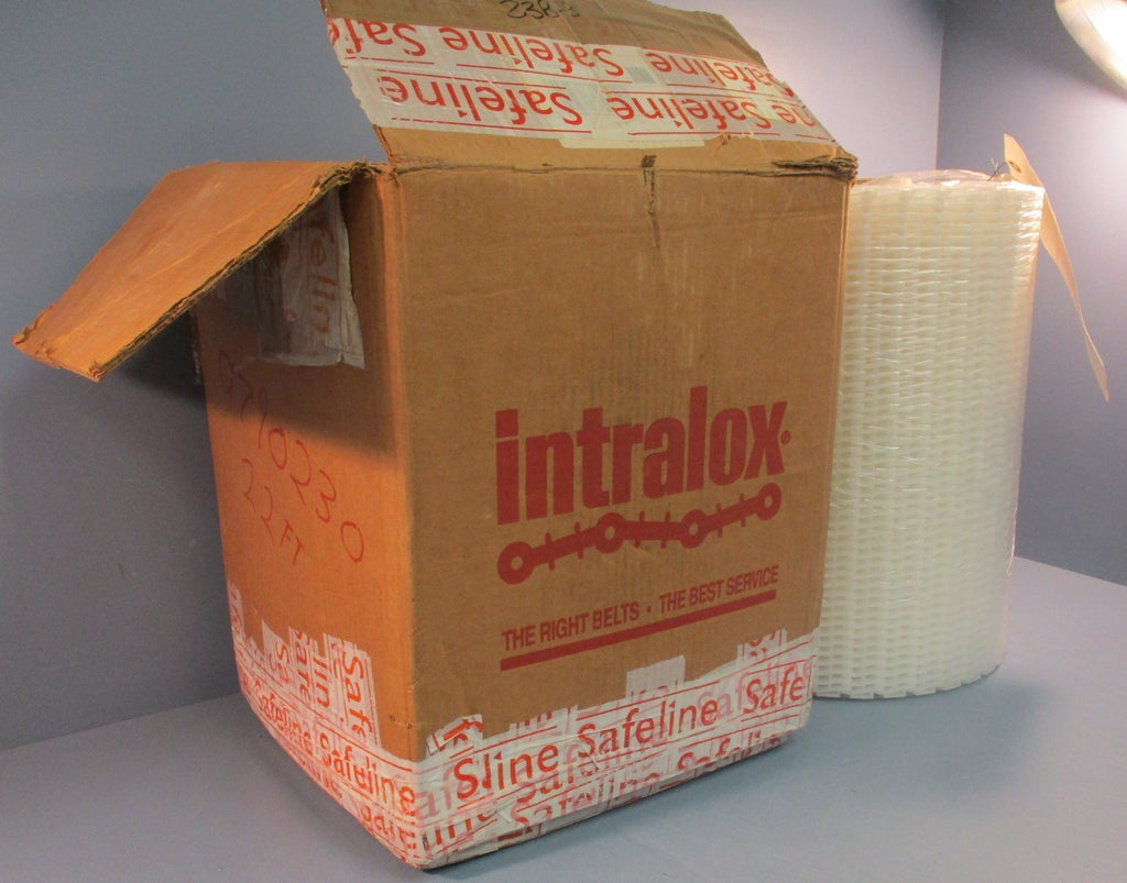 Intralox SQ1061 Conveyor Belt 16" Width 22' Length Ser 900 FG Style PE Material