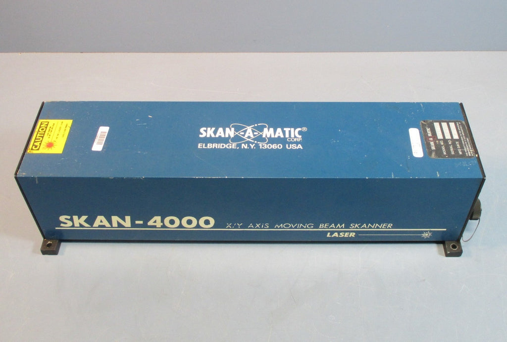 Skan-A-Matic Skan-4000 X/Y Axis Moving Beam Skanner Laser S64001