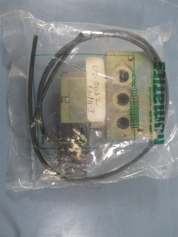 Numatic 031SA425B Solenoid Valve New