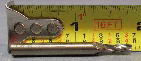 Weldon 1° Tapered End Mills T1-4L-1 1/8" DIA 3/16" SHK 1" LOC USA