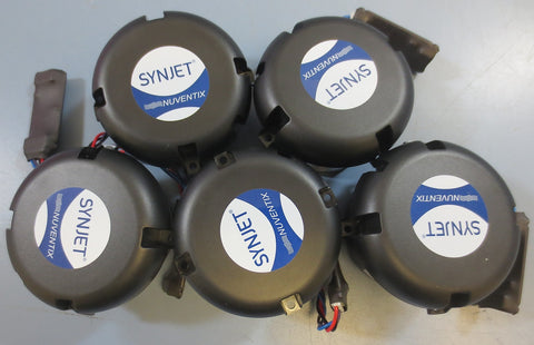 Lot of 5 Nuventix SynJet 5 VDC Coolers SLC2000 ILD PWM SSLCSCM005001D