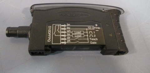 Banner 62383 FiberOptic Photoelectric Sensor 1224VDC D10DPFPQ