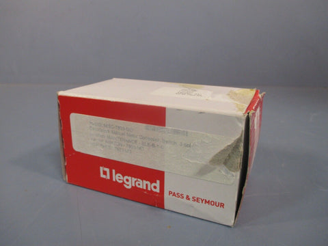 Legrand Manual Control Switch 30A, 3-Phase, 3-Pole, 600V, 20HP - Black 7803-MD