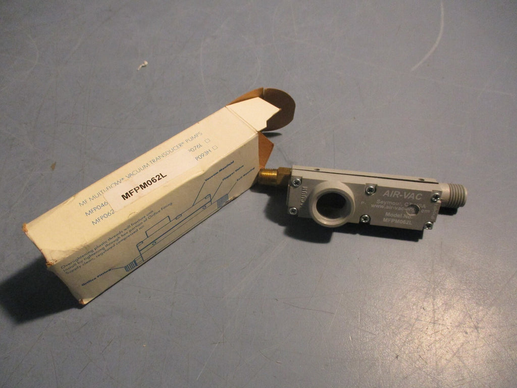 Air-Vac Vacuum Pump Division MFPM062L Orifice Fitting Flapper Valve