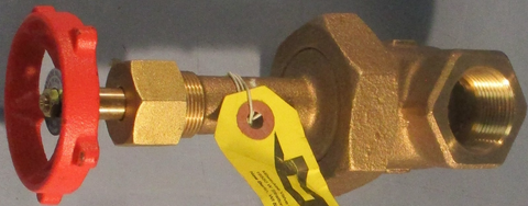 Milwaukee Valve 1182 1-1/4" Bronze Gate Valve 300SWP-1000WOG