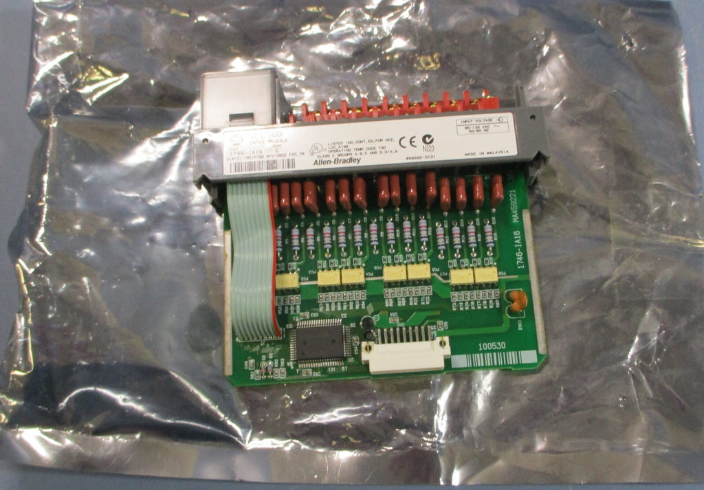 Allen Bradley 1746-IA16 Ser C Input Module SLC 500 85-132VAC 50/60HZ