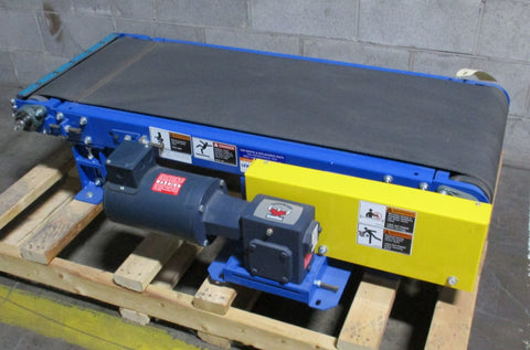 Lewco NS40SB18… Motorized 54 x 18" Conveyor w/ Leeson 3/4 & Ironman 30:1 Ratio