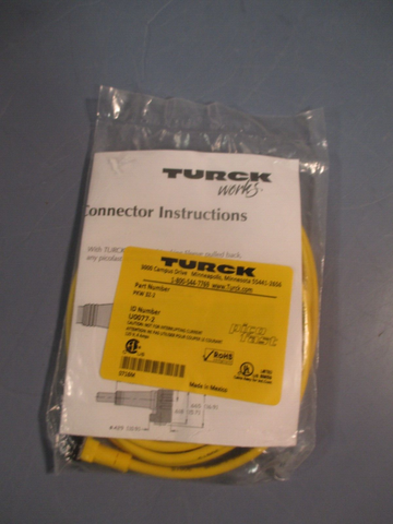 Turck U00772 Cable PKW 3Z2