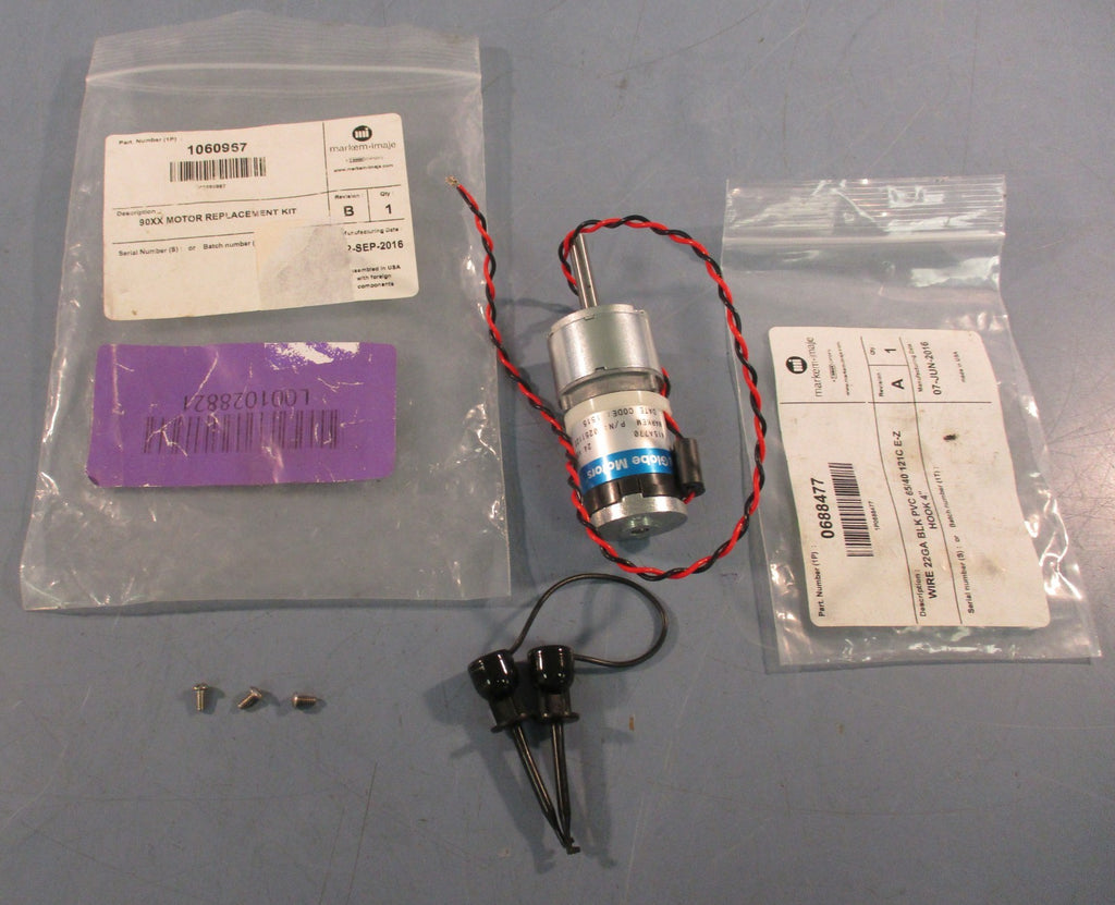 Globe Motors 0251123 Markem Imaje Gearmotor 24 VDC