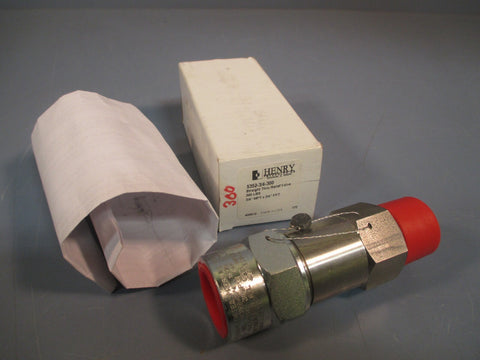 Henry Technologies Straight-Thru Relief Valve 5352-3/4-300