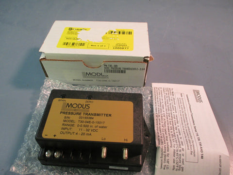 Modus Pressure Transmitter T30005