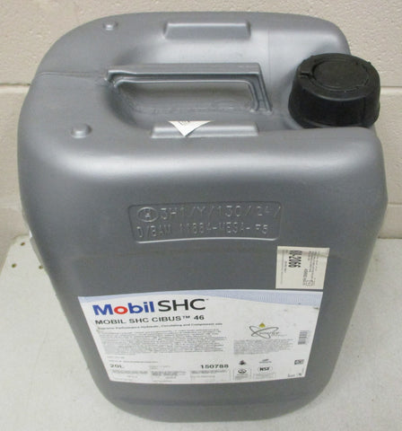 Mobil SHC Cibus 46 Synthetic Machinery Lubricant Food Grade 104094 20 L Sealed