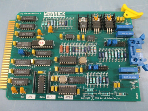 Merrick BMK019607 Rev 4 Scale PCU Board Used