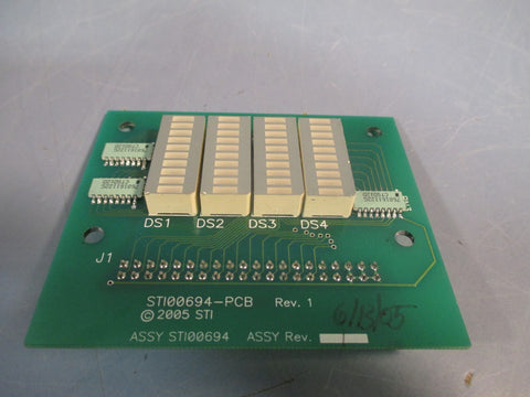 STI Assembly, Display Card STI00694PCB Rev. 1