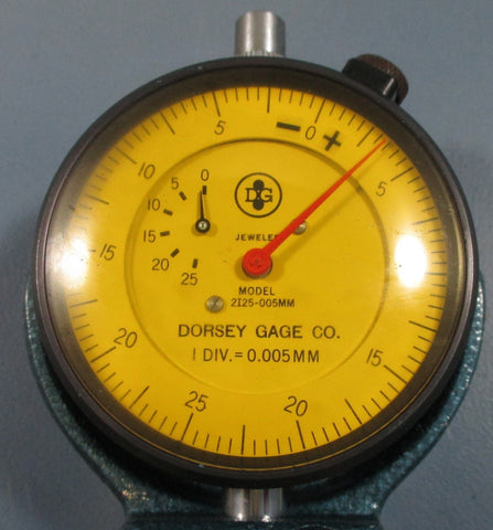 Dorsey Gage 2I25-005MM Jeweled Snap Gage DIM 9.92-10.002MM W Master 9.960MM