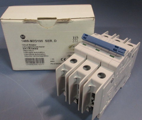 ALLEN BRADLEY Circuit Breaker SER. D 277V 10A 1489M3D100