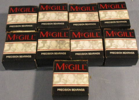 McGill Cam Yoke Roller Bearing CYR 1 S 25mm OD 15mm W 8 mm Bore Lot of 9