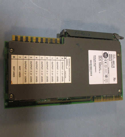Allen Bradley 1771OFE1 Ser B Analog Output Module Rev. P01, No 96135272 C01