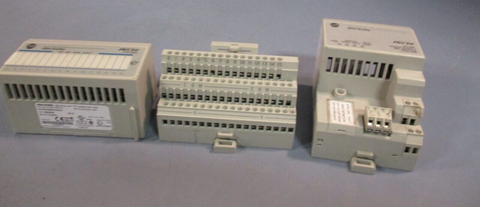 AllenBradley Flex I/O Module 1794IB16 w/Power Supply RID Adapter 1794ASB