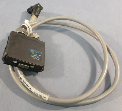 Festo FBSSUB9BU2x5POLB Fieldbus Plug 532219 w/ Allen Bradley 1485KP4F5C