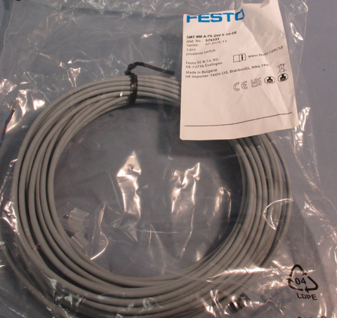 FESTO SMT-8M-A-PS-24V-E-10-OE PROXIMITY SWITCH 574333