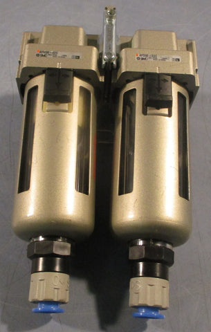 SMC AFD3002C Micro Mist Separator 1.0MPa Max 60 Deg C Max Lot of 2