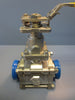 Flow-Tek 2" S-7008 7000 Series Stainless Steel 3 Piece Full Port Ball Valves
