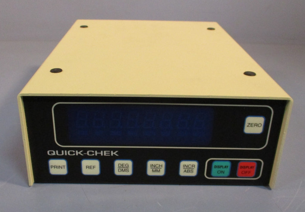 Quick Chek QC1000M-AR-NL Digital Display Readout No Power Cord Used