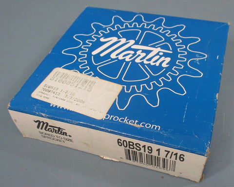 Martin Bored to size Sprocket: 60BS19 **NIB**