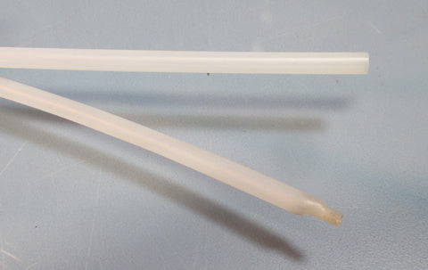 Lot 65, 4 Ft Strips 3/16" ID Clear Heat Shrink Tubing 3/32" Shrunken ID