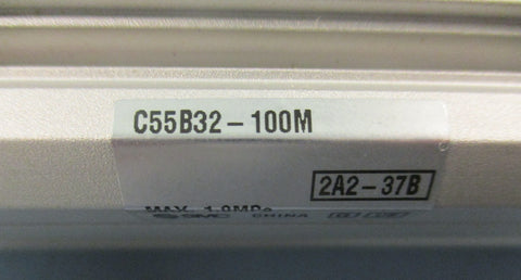 SMC C55B32-100M ISO Compact Cylinder 1.0MPa Max 32mm Bore 100mm Stroke