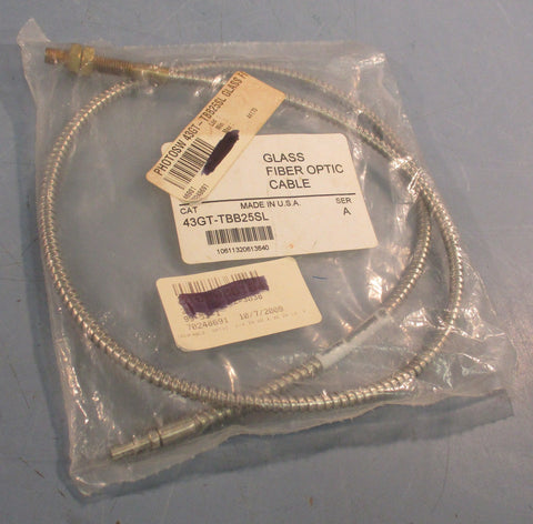 Allen Bradley 43GTTBB25SL Glass Fiber Optic Cable SER A 300m Sensing Distance