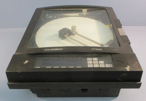 Omega CT9000 Series Microprocessor Lab Chart Recorder 9144000000011CT FOR PARTS