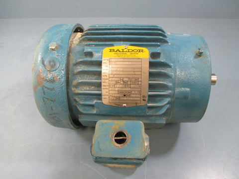 Baldor VM8005T 2Hp 1725Rpm 3Ph Industiral Electric Motor Used