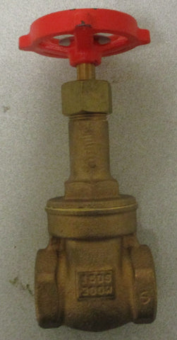Milwaukee Valve Fig No 1150 Gate Valve 3/4" FNPT 150SWP 300WOG