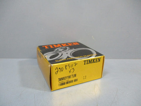 Timken 3MM9311WI TUM Angular Contact Ball Bearing d4 D3 NEW