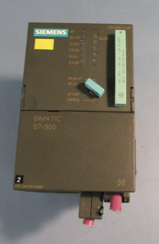 Siemens SIMATIC S7-300 6ES7 315-2AF03-0AB0 Controller Module