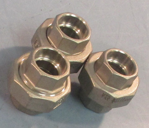 Unbranded MSS SP114 Split Union Coupling 316 1/2 150 7/8" ID Lot of 3
