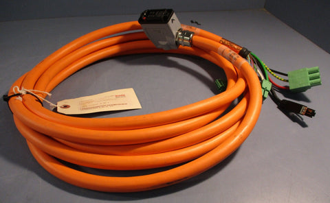 Bosch Rexroth R911320269 Servo Motor Cable RKH0301 5 Meters Long