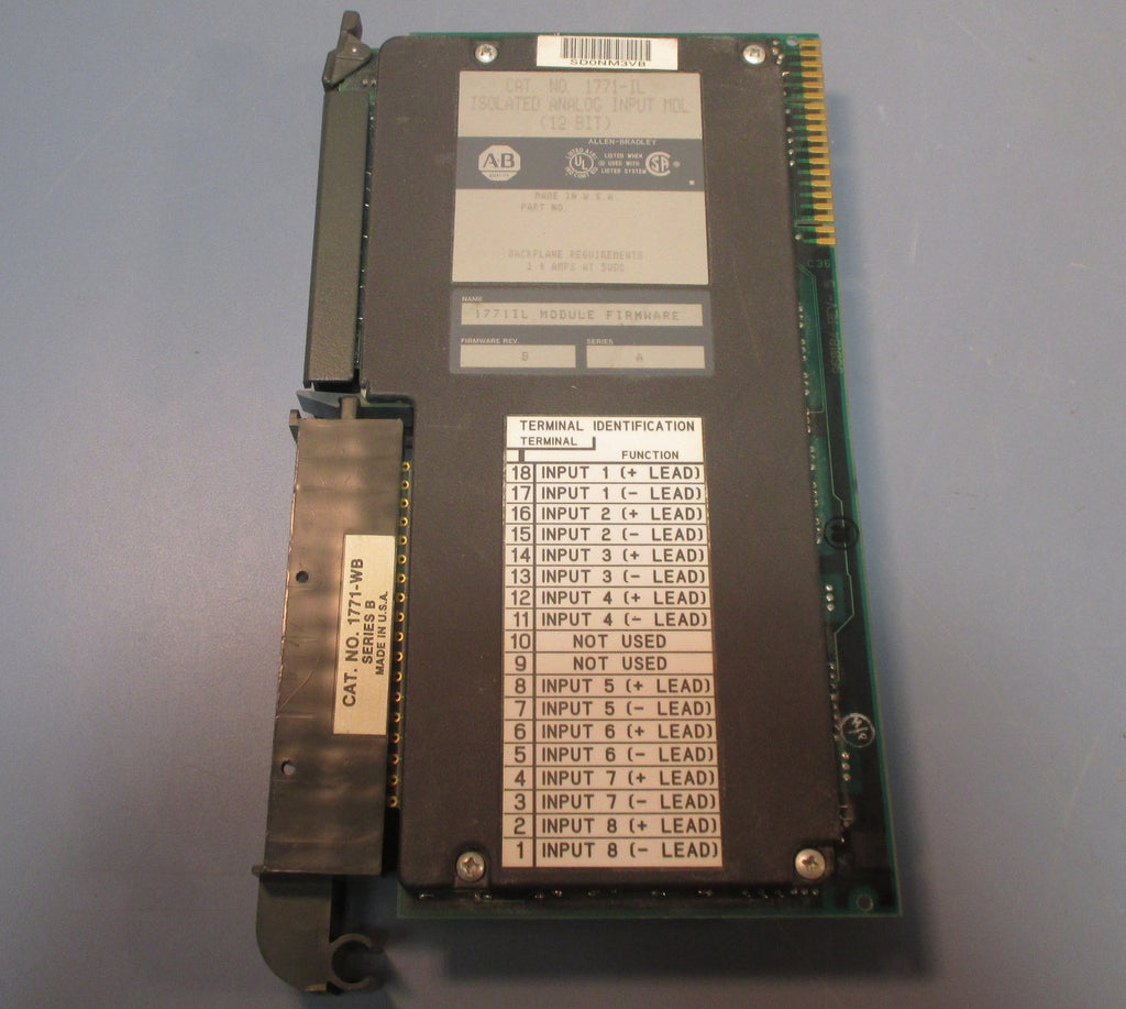 Allen Bradley 1771-IL Isolated Analog Input Module (12 Bit) Series A