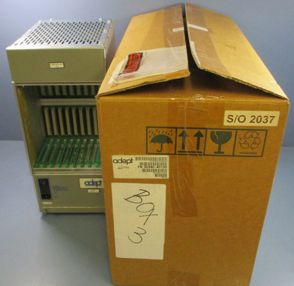 Adept Technology 30340-40100R Controller Chassis Rack MV-10A 100-240V 5A