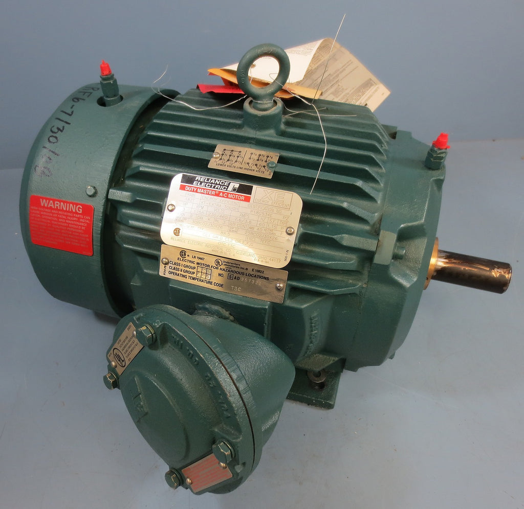 Reliance Duty Master A-C Motor: P18G534E 3 HP 230/460 Volts 1755 RPM