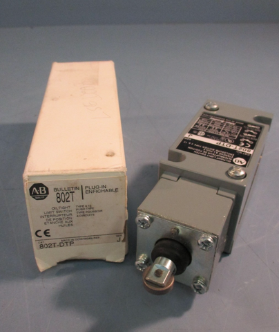 Allen Bradley 802T-DTP Oil Tight Limit Switch Series J