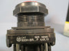 ALLEN BRADLEY RED PUSHBUTTON SWITCH SER. F 800H-BR