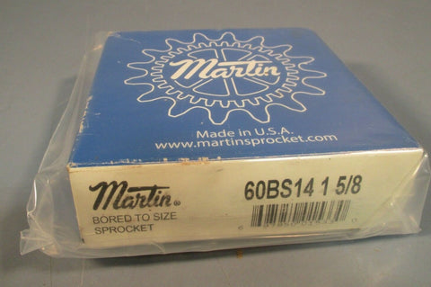 Martin Roller Chain Sprocket 14 Teeth 60BS14 1-5/8