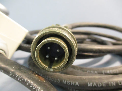 BACO Remote Jog, Pushbutton Control Station, Red Button w/Cordset